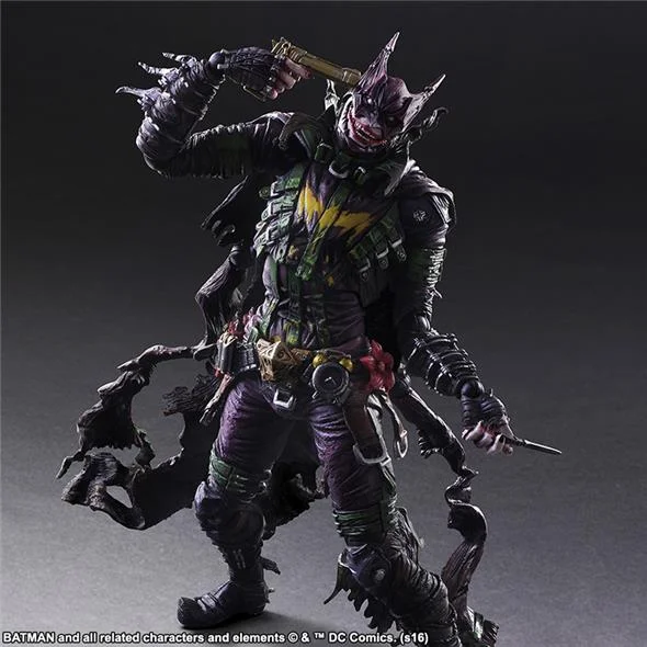 PLAY ARTS KAI - DC COMICS VARIANT BATMAN R G JOKER P.A.K.