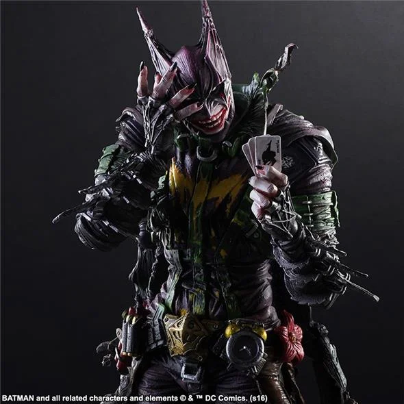 PLAY ARTS KAI - DC COMICS VARIANT BATMAN R G JOKER P.A.K.