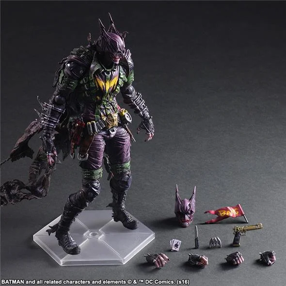 PLAY ARTS KAI - DC COMICS VARIANT BATMAN R G JOKER P.A.K.