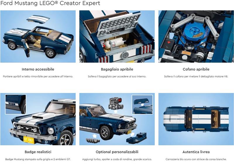 LEGO CREATOR FORD MUSTANG #10265