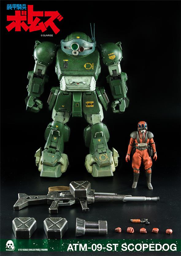 1/6 THREEZERO SCALE COLLECTIBLE FIGURE - VOTOMS ATM-09-ST SCOPEDOG