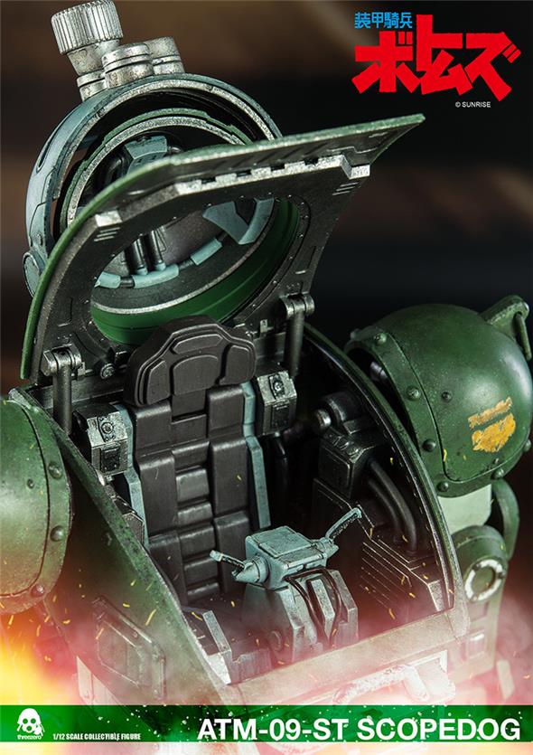 1/6 THREEZERO SCALE COLLECTIBLE FIGURE - VOTOMS ATM-09-ST SCOPEDOG