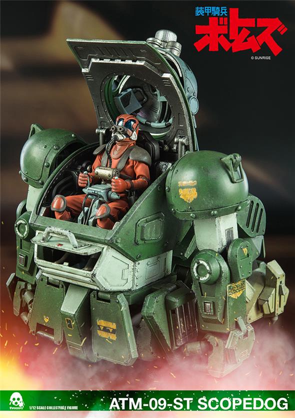 1/6 THREEZERO SCALE COLLECTIBLE FIGURE - VOTOMS ATM-09-ST SCOPEDOG