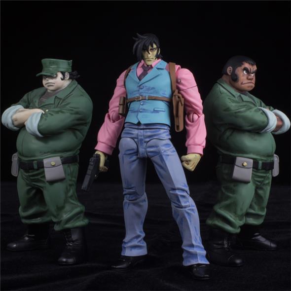 SENTINEL 4INCH-NEL JIM HAYATO + MUSASHI & BENKEI SET