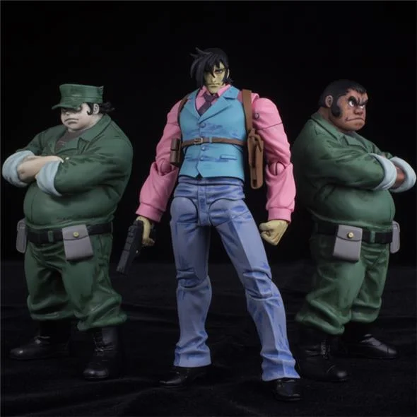 SENTINEL 4INCH-NEL JIM HAYATO + MUSASHI & BENKEI SET