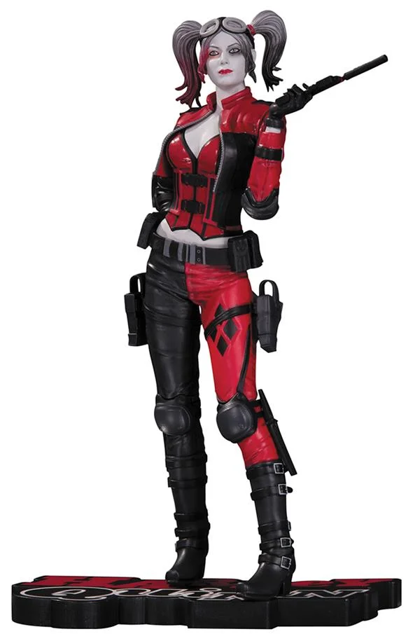 DC GAMES - HARLEY QUINN RED WHITE & BLACK INJUSTICE