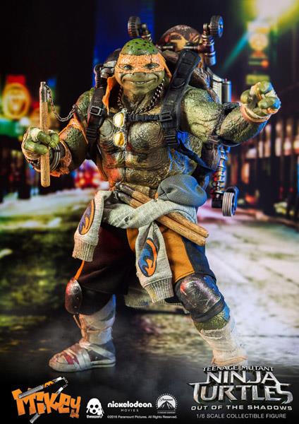 1/6 THREEZERO SCALE COLLECTIBLE FIGURE - TMNT OUT OF SHADOW - MICHELANGELO