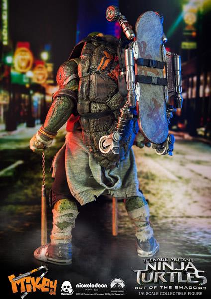 1/6 THREEZERO SCALE COLLECTIBLE FIGURE - TMNT OUT OF SHADOW - MICHELANGELO