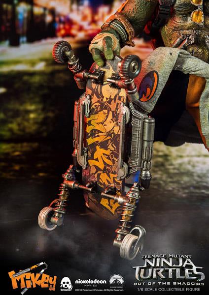 1/6 THREEZERO SCALE COLLECTIBLE FIGURE - TMNT OUT OF SHADOW - MICHELANGELO