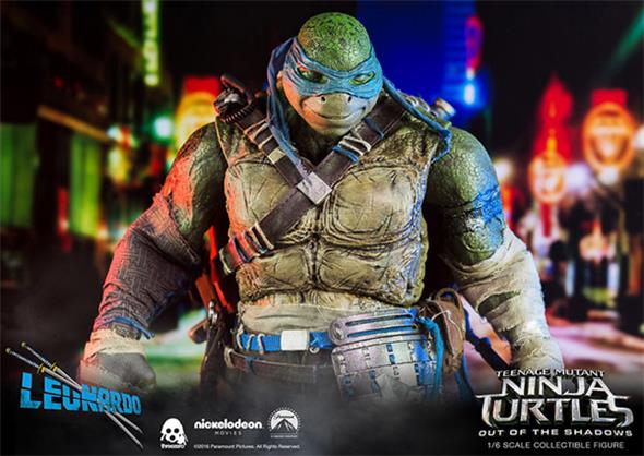 1/6 THREEZERO SCALE COLLECTIBLE FIGURE - TMNT OUT OF SHADOW - LEONARDO