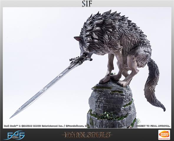 DARK SOULS - SIF THE GREAT GREY WOLF STATUE
