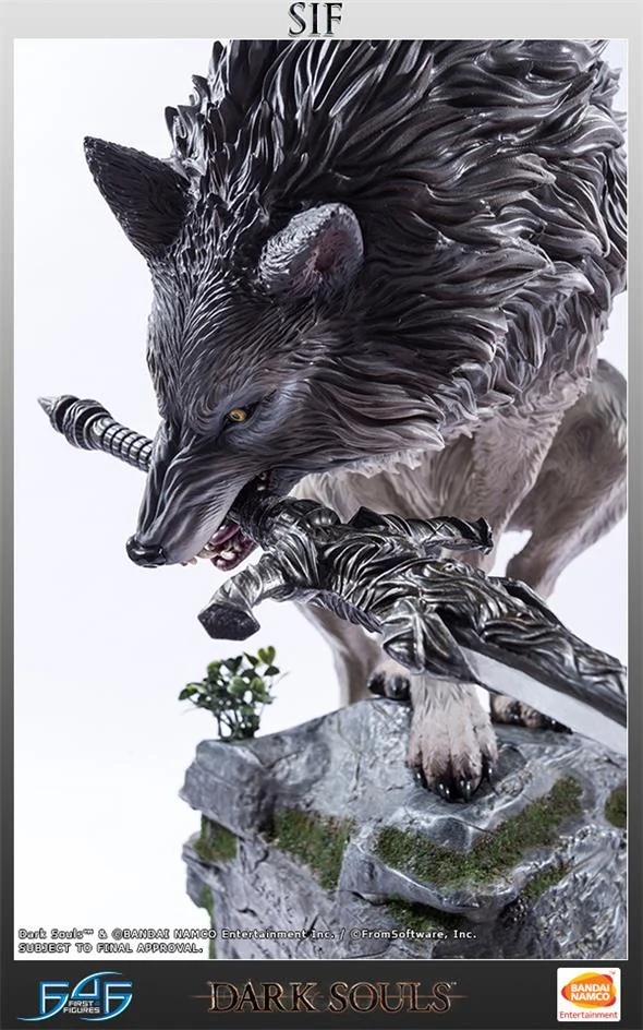DARK SOULS - SIF THE GREAT GREY WOLF STATUE