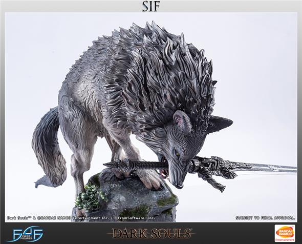 DARK SOULS - SIF THE GREAT GREY WOLF STATUE