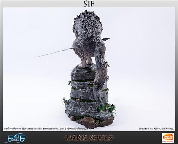 DARK SOULS - SIF THE GREAT GREY WOLF STATUE