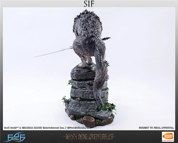 DARK SOULS - SIF THE GREAT GREY WOLF STATUE