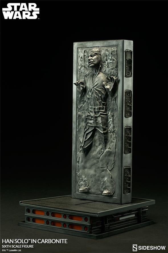 1/6 SIDESHOW - STAR WARS HAN SOLO IN CARBONITE