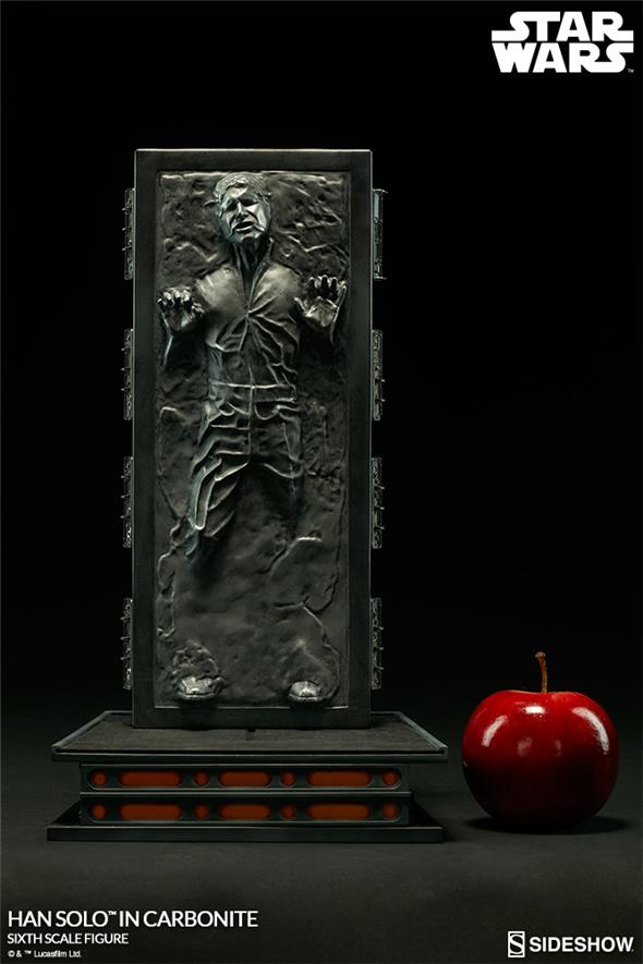 1/6 SIDESHOW - STAR WARS HAN SOLO IN CARBONITE