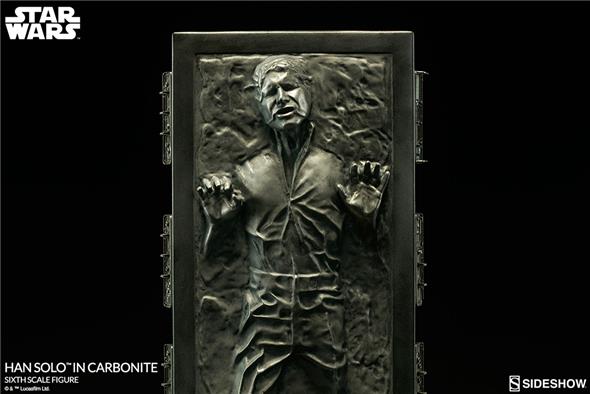 1/6 SIDESHOW - STAR WARS HAN SOLO IN CARBONITE