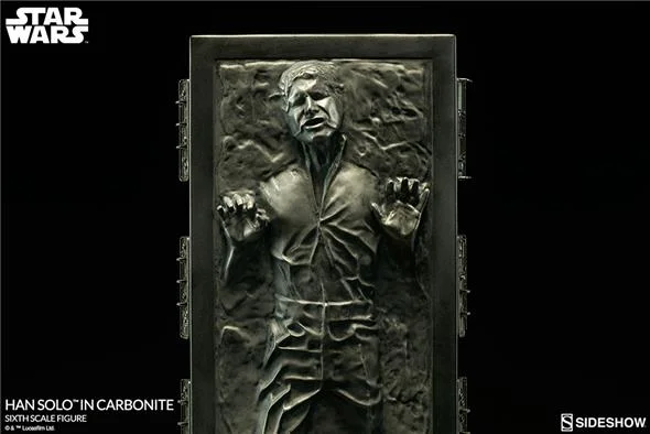 1/6 SIDESHOW - STAR WARS HAN SOLO IN CARBONITE