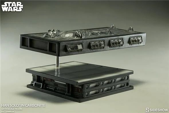 1/6 SIDESHOW - STAR WARS HAN SOLO IN CARBONITE