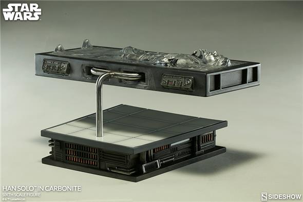 1/6 SIDESHOW - STAR WARS HAN SOLO IN CARBONITE