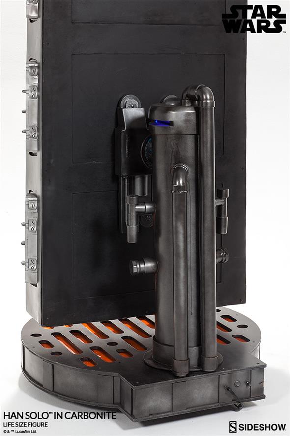 SIDESHOW STAR WARS - HAN SOLO IN CARBONITE LIFE-SIZE STATUE