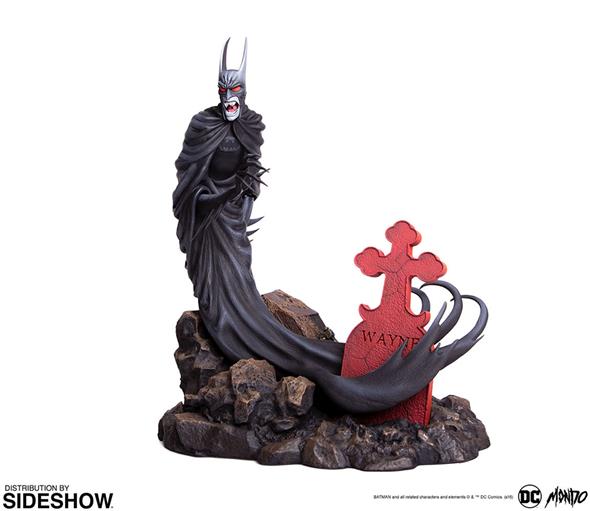 MONDO - BATMAN RED RAIN STATUE