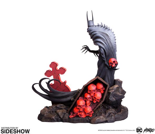 MONDO - BATMAN RED RAIN STATUE