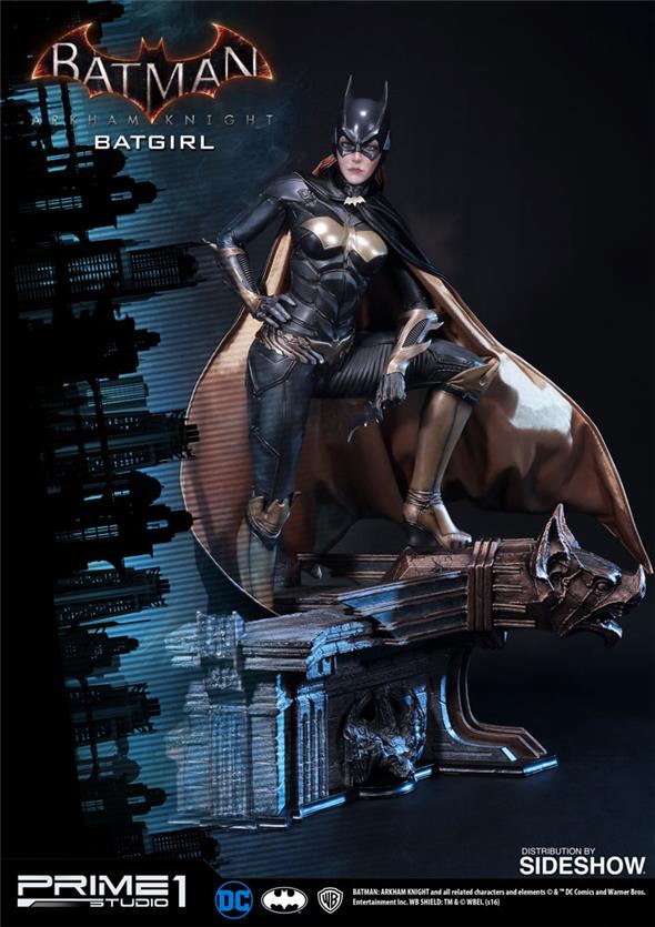 BATMAN ARKHAM KNIGHT - BATGIRL STATUE