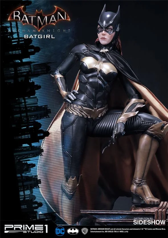 BATMAN ARKHAM KNIGHT - BATGIRL STATUE