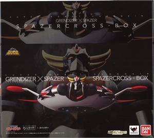 SUPER ROBOT CHOGOKIN (SRC) - SPAZERCROSS GRENDIZER E SPAZER BOX