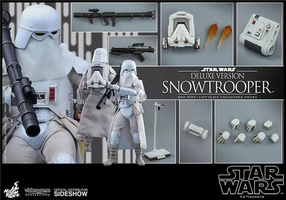 1/6 HOT TOYS - STAR WARS BATTLEFRONT SNOWTROOPER DELUXE