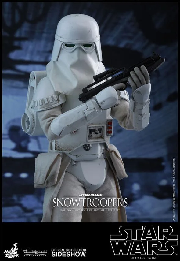 1/6 HOT TOYS - STAR WARS SNOWTROOPERS SET