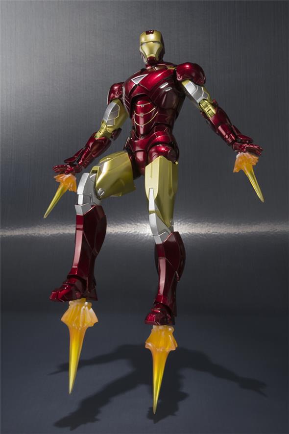 S.H. FIGUARTS - IRON MAN MARK VI + HALL OF ARMOR SET