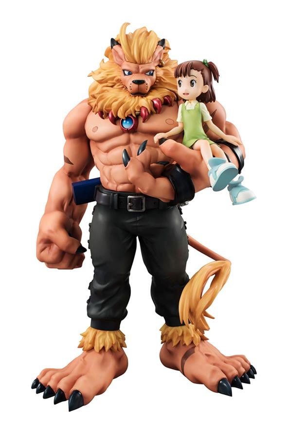 DIGIMON - LEOMON & KATO JYURI GEM STATUE