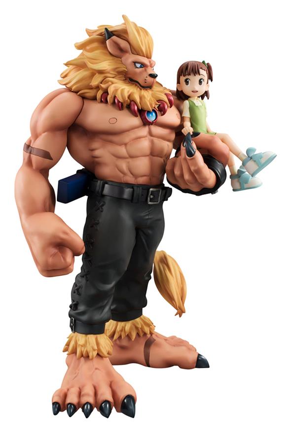 DIGIMON - LEOMON & KATO JYURI GEM STATUE