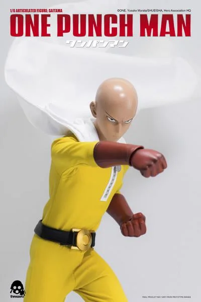 1/6 THREEZERO SCALE ARTICULED FIGURE - ONE POUNCH MAN SAITAMA