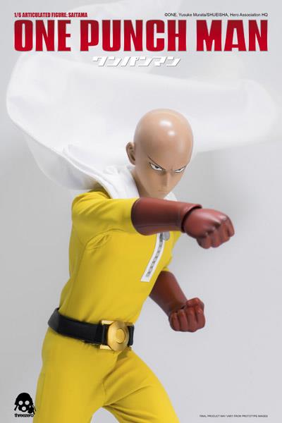 1/6 THREEZERO SCALE ARTICULED FIGURE - ONE POUNCH MAN SAITAMA
