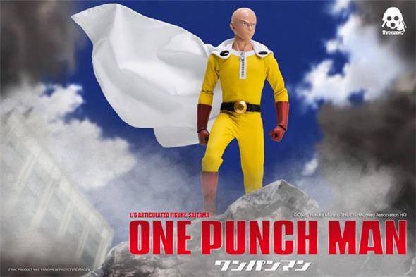 1/6 THREEZERO SCALE ARTICULED FIGURE - ONE POUNCH MAN SAITAMA