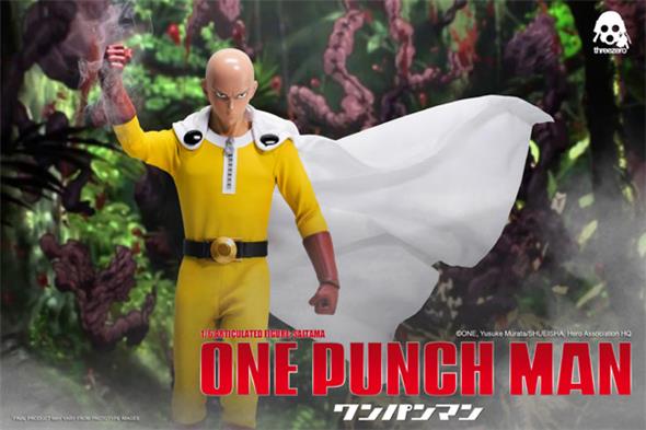 1/6 THREEZERO SCALE ARTICULED FIGURE - ONE POUNCH MAN SAITAMA