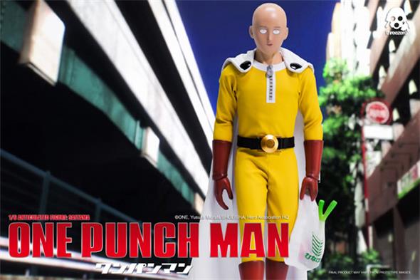 1/6 THREEZERO SCALE ARTICULED FIGURE - ONE POUNCH MAN SAITAMA