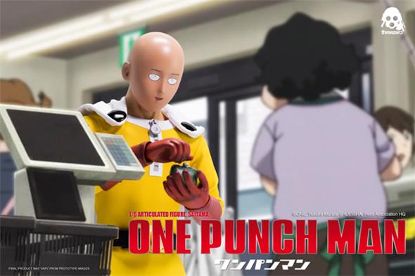 1/6 THREEZERO SCALE ARTICULED FIGURE - ONE POUNCH MAN SAITAMA