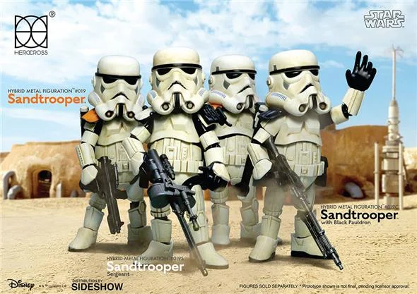 SANDTROOPER BLACK PAULDRON HYBRID