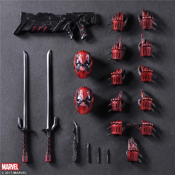PLAY ARTS KAI - MARVEL UNIVERSE DEADPOOL VARIANT