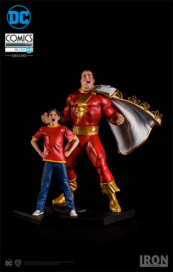1/10 DC COMICS - SHAZAM E BILLY BATSON ART STATUE