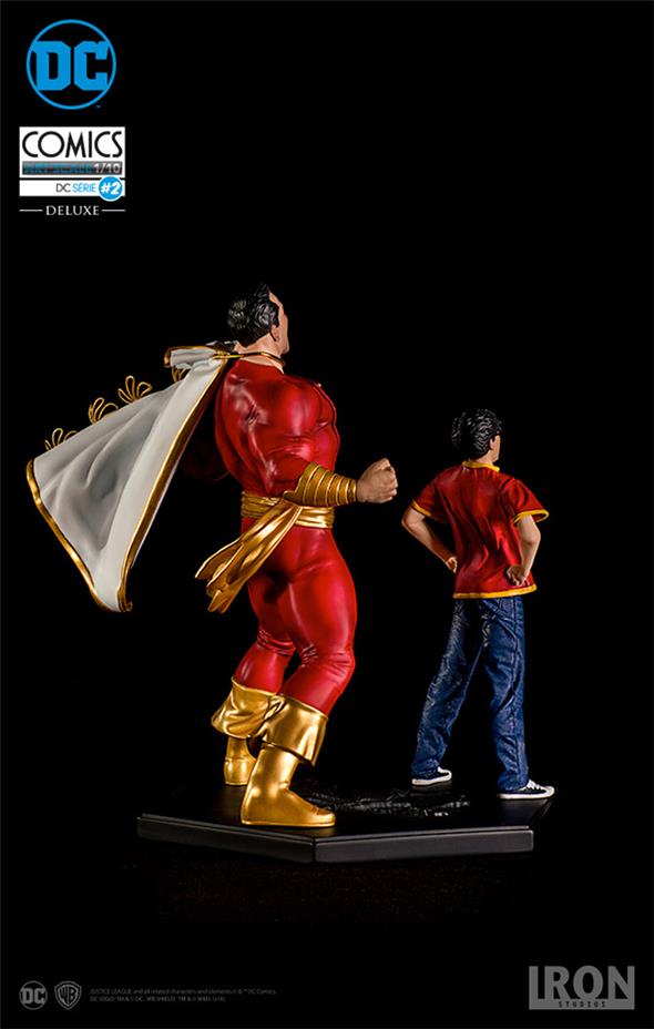 1/10 DC COMICS - SHAZAM E BILLY BATSON ART STATUE
