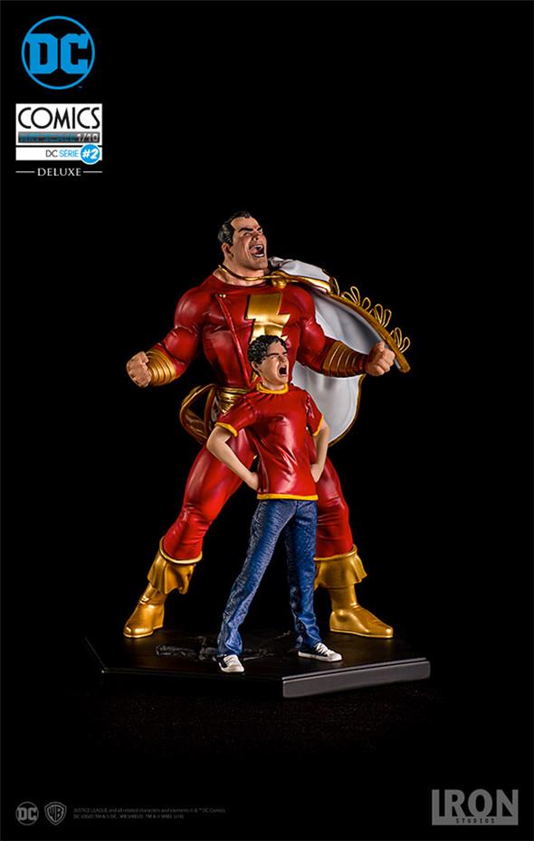 1/10 DC COMICS - SHAZAM E BILLY BATSON ART STATUE