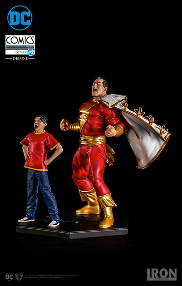 1/10 DC COMICS - SHAZAM E BILLY BATSON ART STATUE