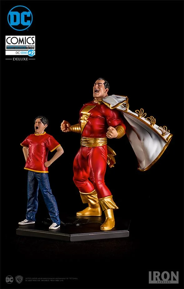 1/10 DC COMICS - SHAZAM E BILLY BATSON ART STATUE