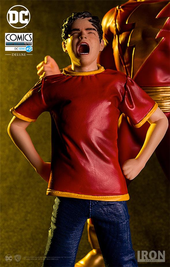 1/10 DC COMICS - SHAZAM E BILLY BATSON ART STATUE